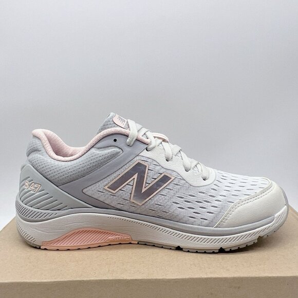 New Balance 847 V4 Walking Shoes Sneakers Grey Pink Womens US 10 AA - Picture 8 of 12